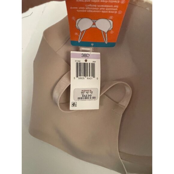 Warner's Women's 38D No Side Effects Underarm-Smoothing Comfort Underwire TShirt - Picture 7 of 8